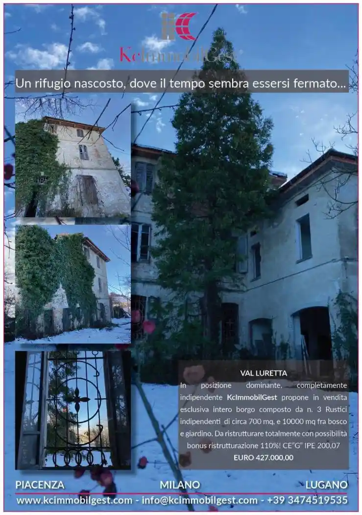 Rustico - Casale in vendita a Agazzano