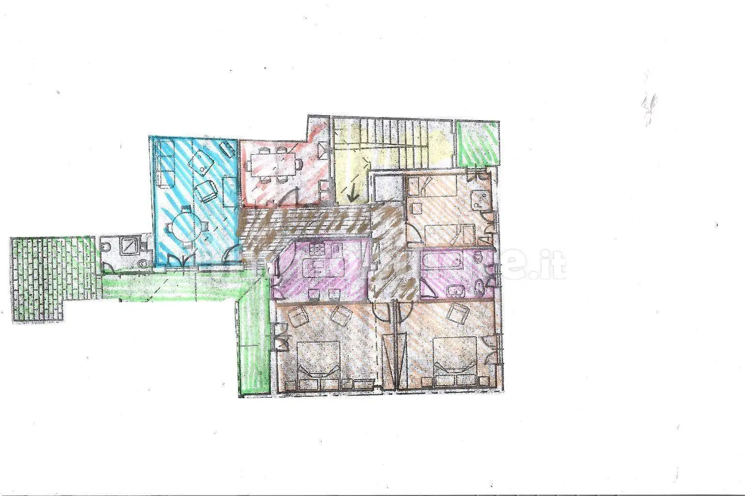 Attico - Mansarda in vendita a Bossico