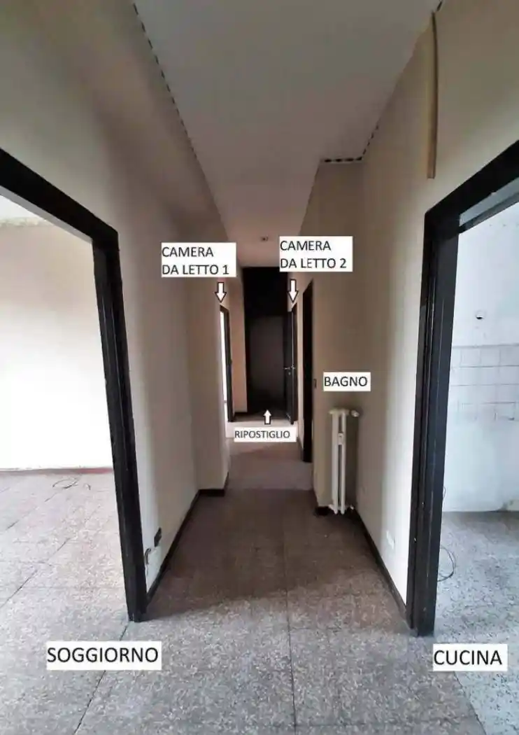 Appartamento all'asta via Esculapio 4, Milano - foto 5