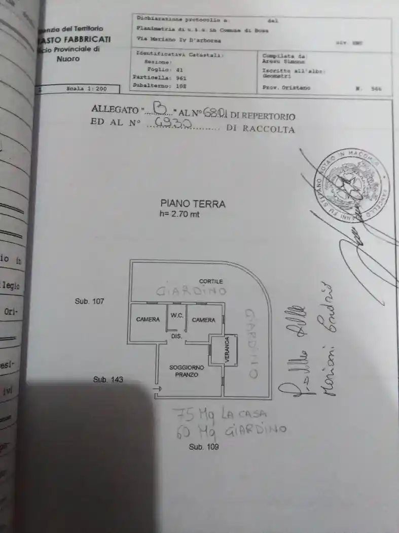 Casa indipendente in vendita a Bosa