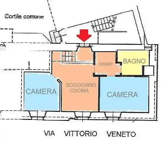 Appartamento in vendita a Riva Presso Chieri