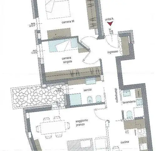 Appartamento in vendita a Charvensod