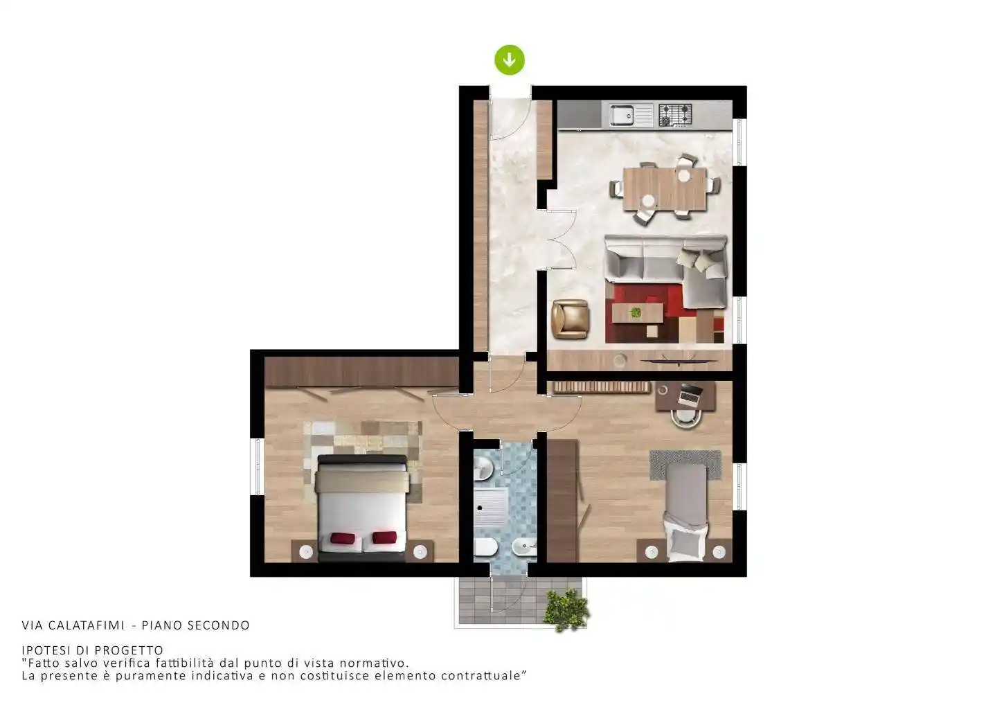 Appartamento in vendita a Pisa