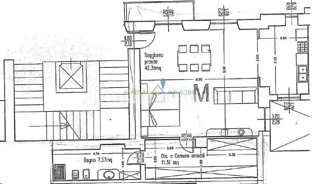 Appartamento in vendita a Carrara