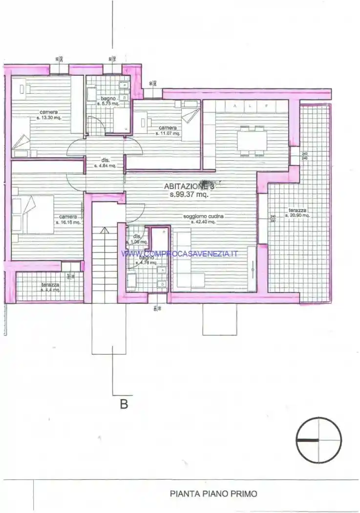 Appartamento in vendita a Martellago