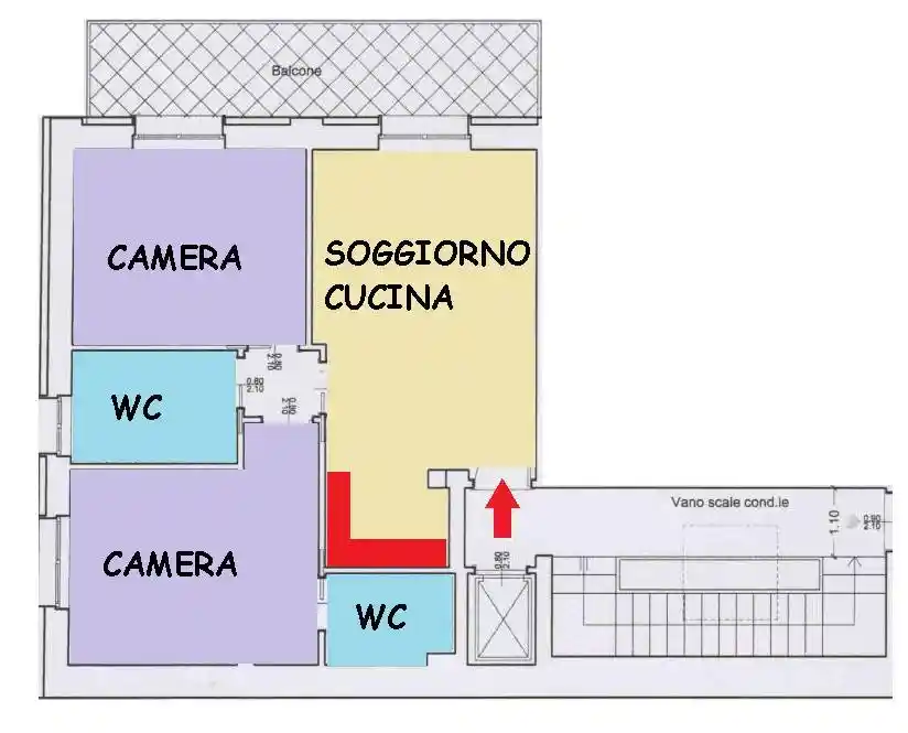 Appartamento in vendita a Melzo