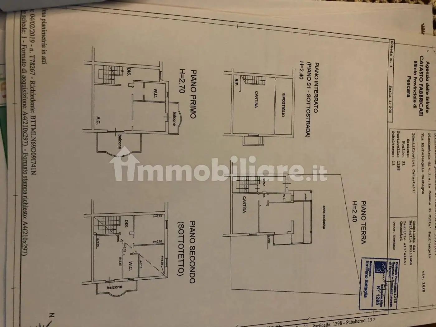 Casa indipendente in vendita a Città Sant'Angelo