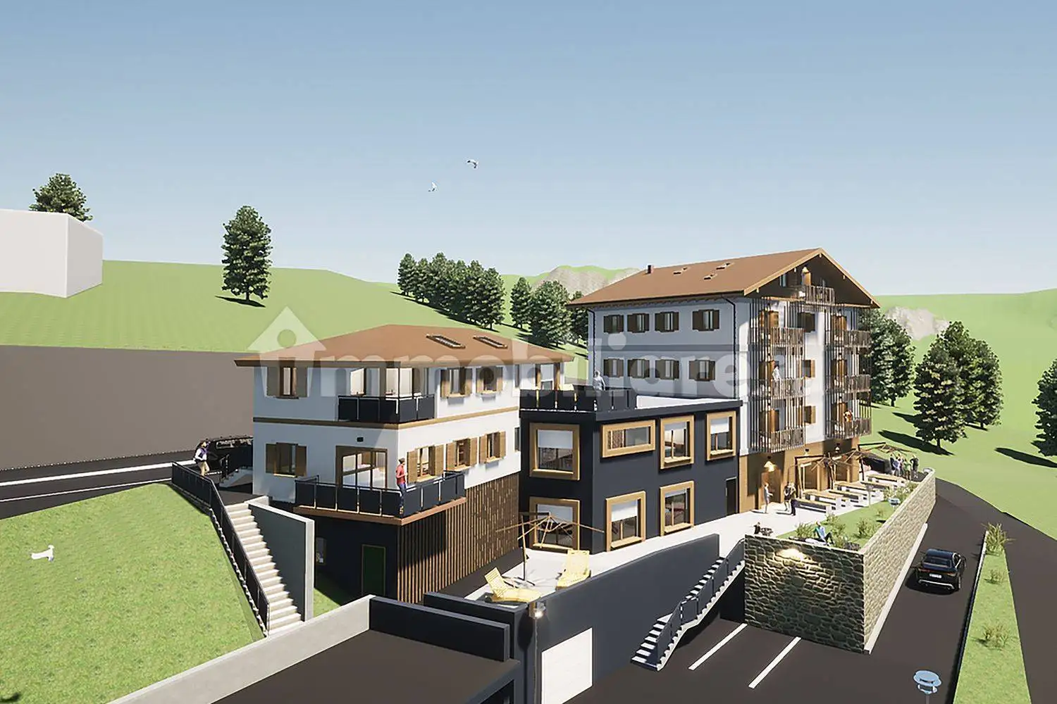 Palazzo - Edificio in vendita a Capriana