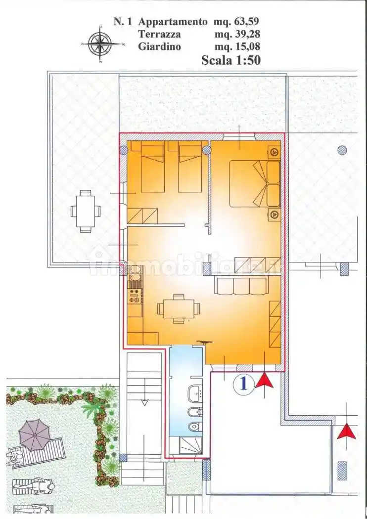 Trilocale via Ugo La Malfa, Villa Rosa, Martinsicuro - foto 4
