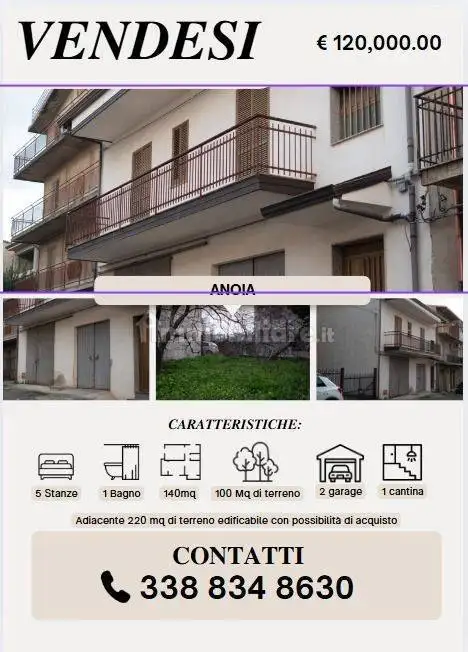 Villa unifamiliare via Venezia, Anoia Superiore, Anoia