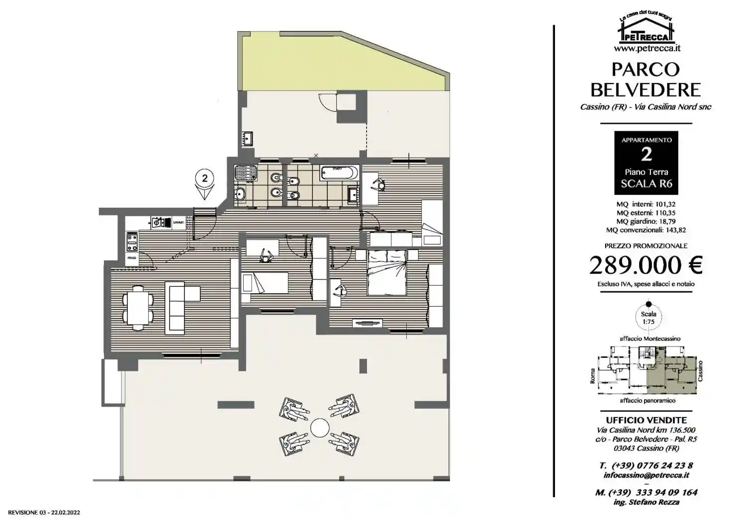 Appartamento in vendita a Cassino