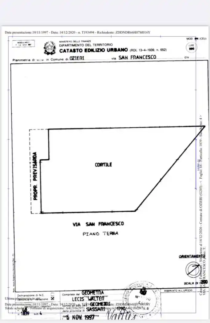 Palazzo - Edificio in vendita a Ozieri