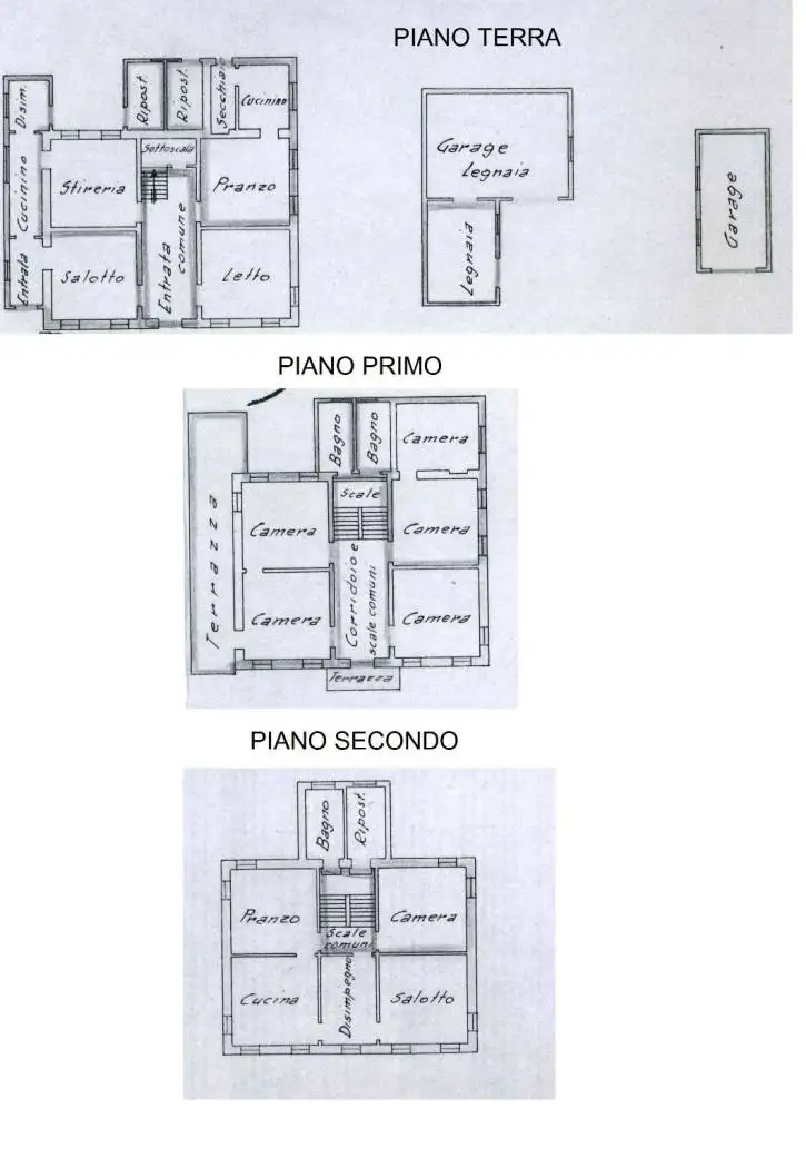 Terratetto unifamiliare 349 m², da ristrutturare, Centro, Colle Umberto - foto 2
