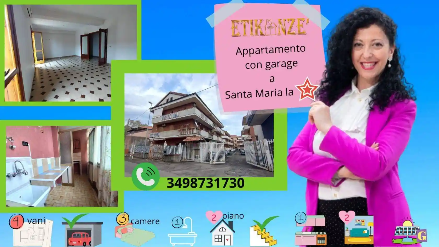 Appartamento in vendita a Aci Sant'Antonio