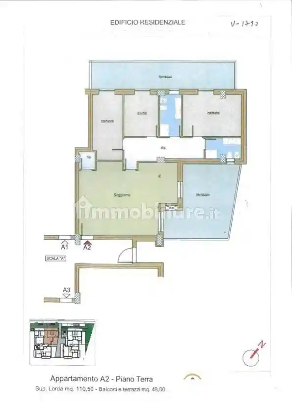 Quadrilocale via Sandro Pertini, Corso Mazzini, Via Ciccarone, Casarza, Vasto - foto 5