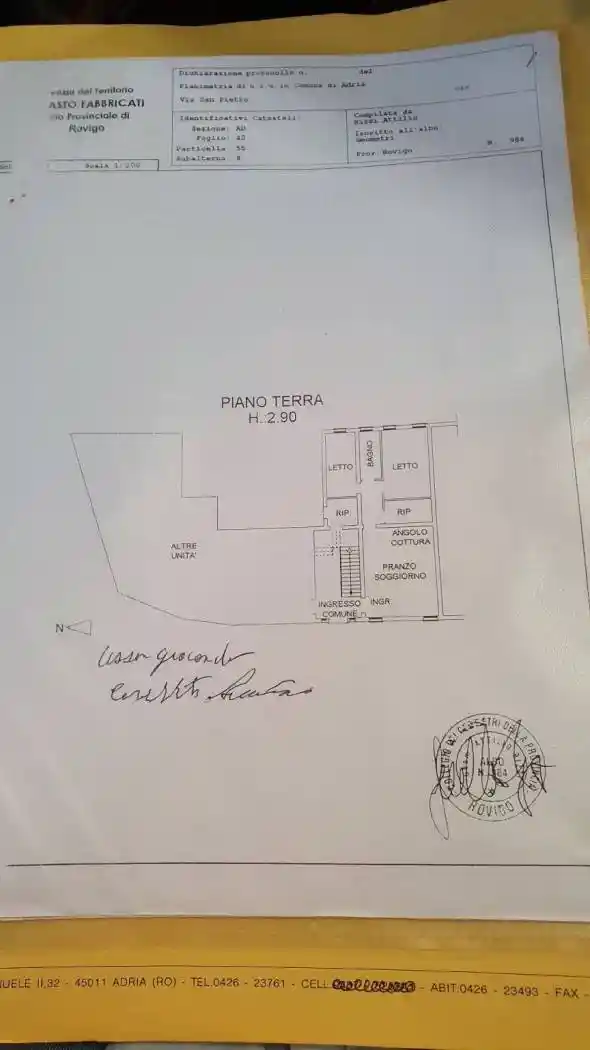 Appartamento in vendita a Adria