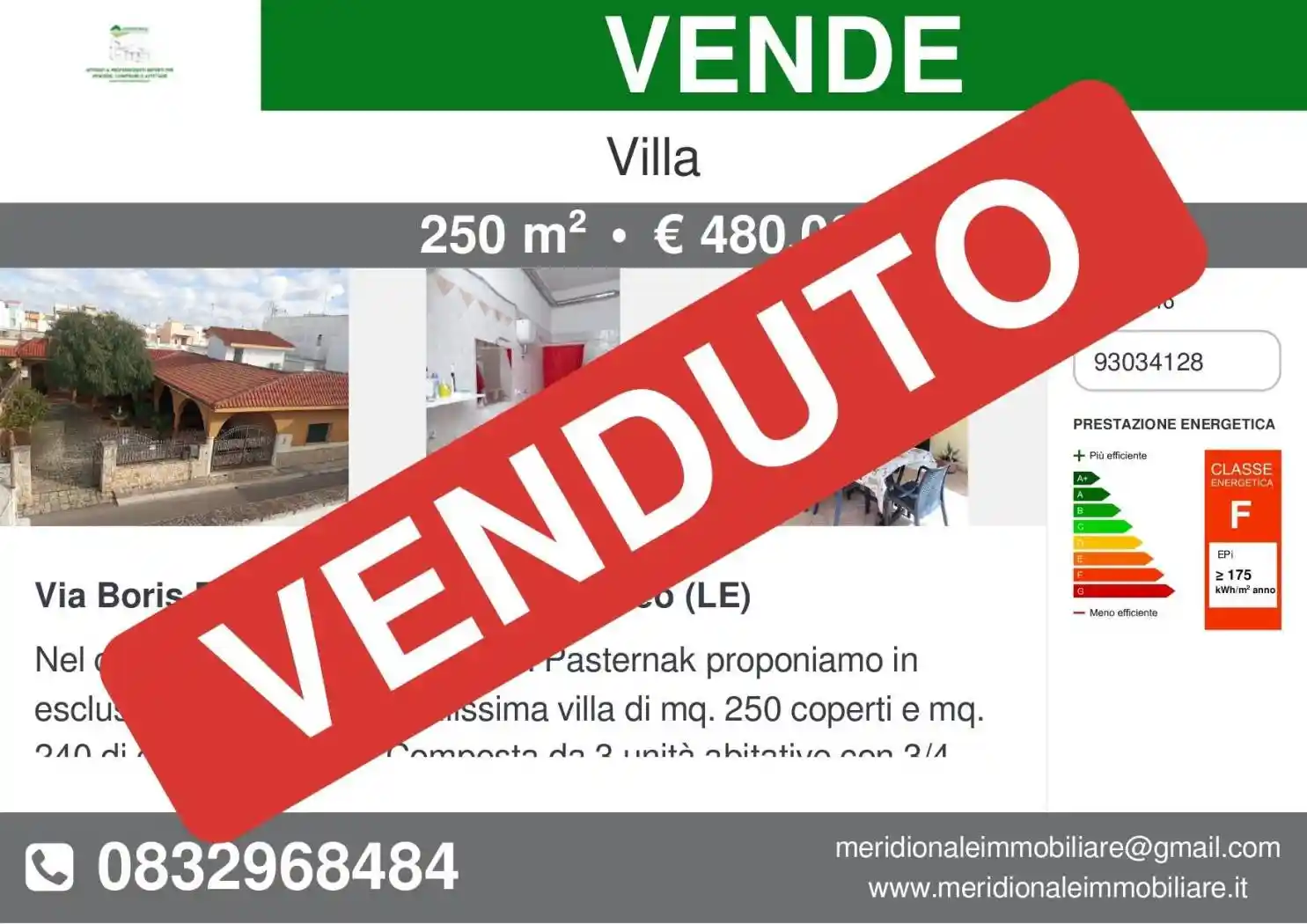 Villa in vendita a Porto Cesareo