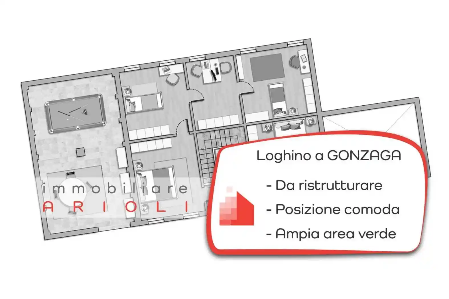 Villa in vendita a Gonzaga