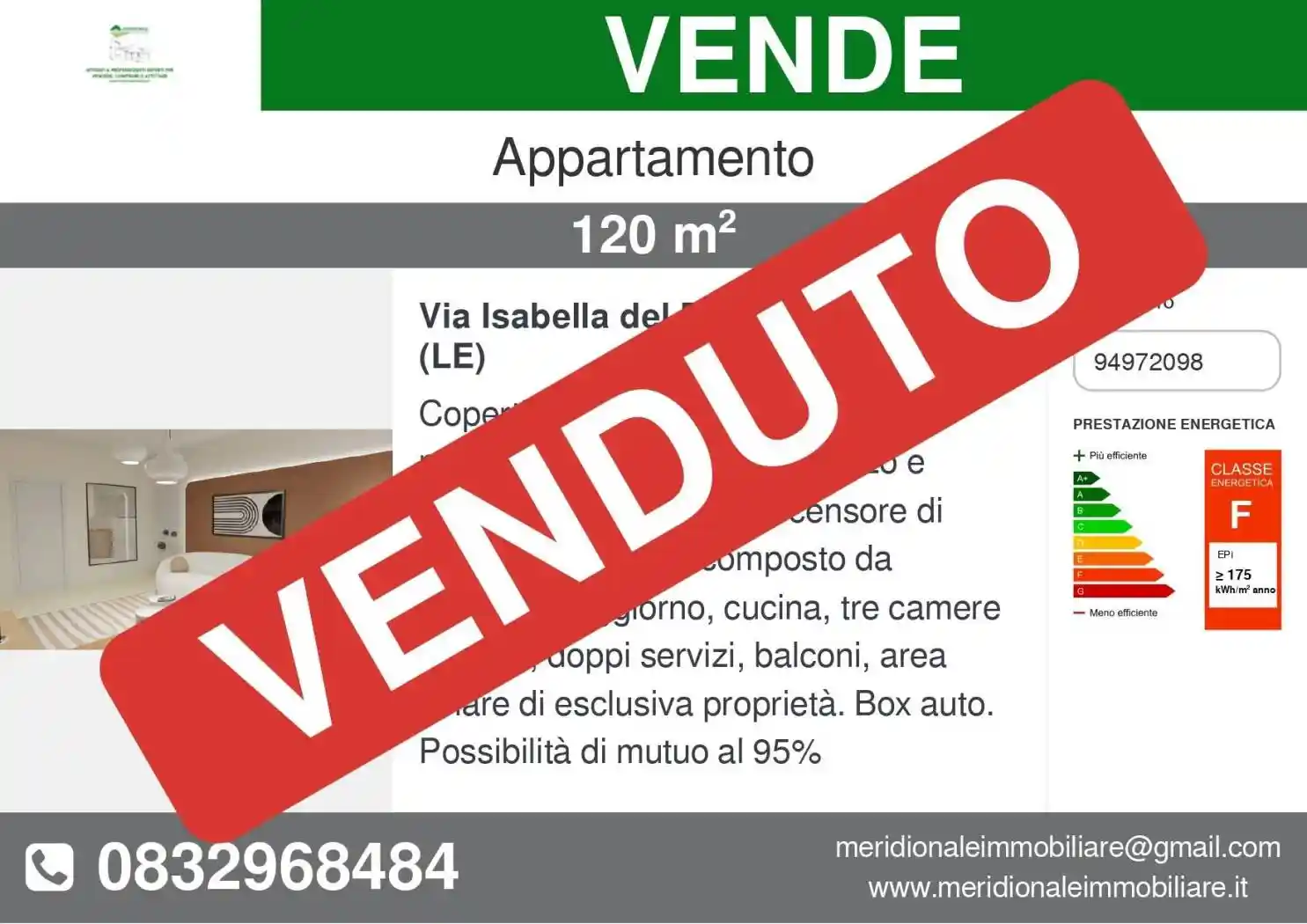 Appartamento in vendita a Copertino