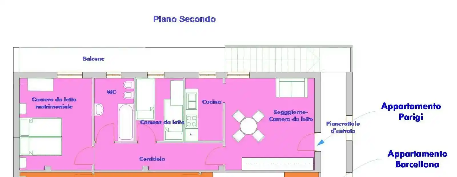 Trilocale via John Fitzgerald Kennedy 84, Marina, Guardia Piemontese - foto 4