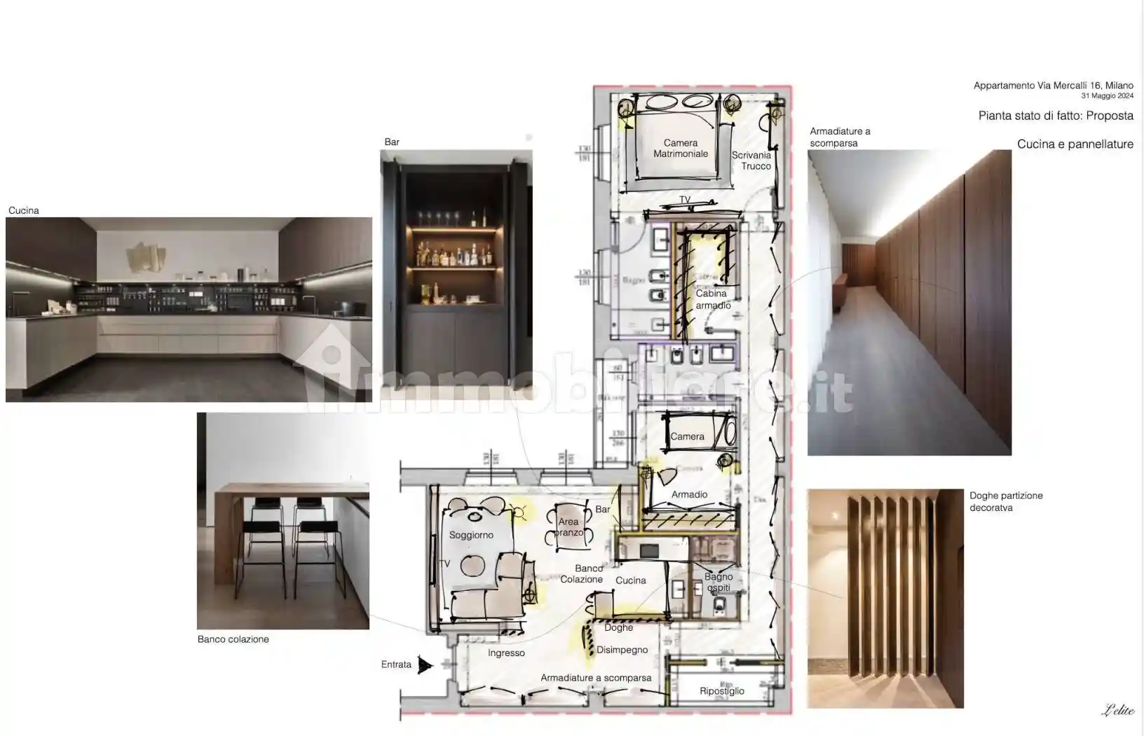 Trilocale via Giuseppe Mercalli 16, Quadronno - Crocetta, Milano - foto 2