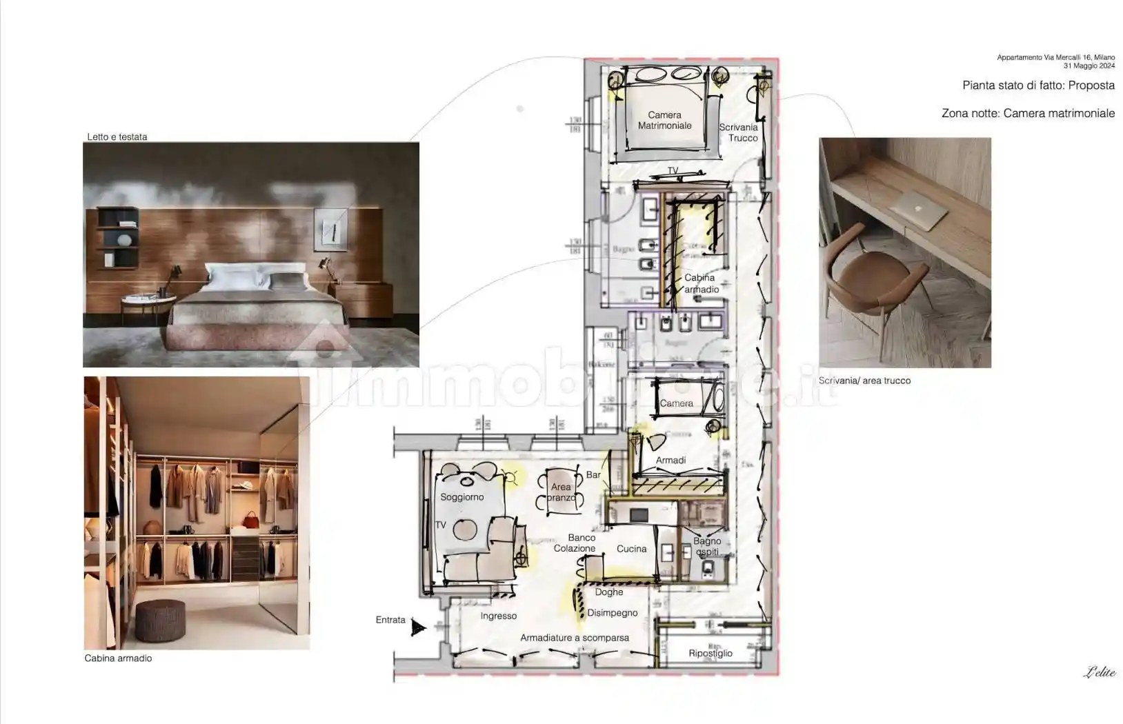 Trilocale via Giuseppe Mercalli 16, Quadronno - Crocetta, Milano - foto 4