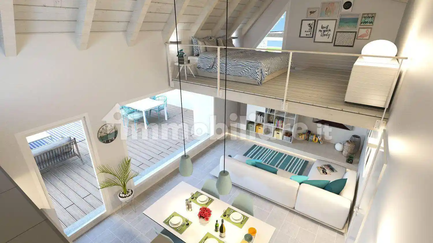 Attico - Mansarda in vendita a Padenghe sul Garda