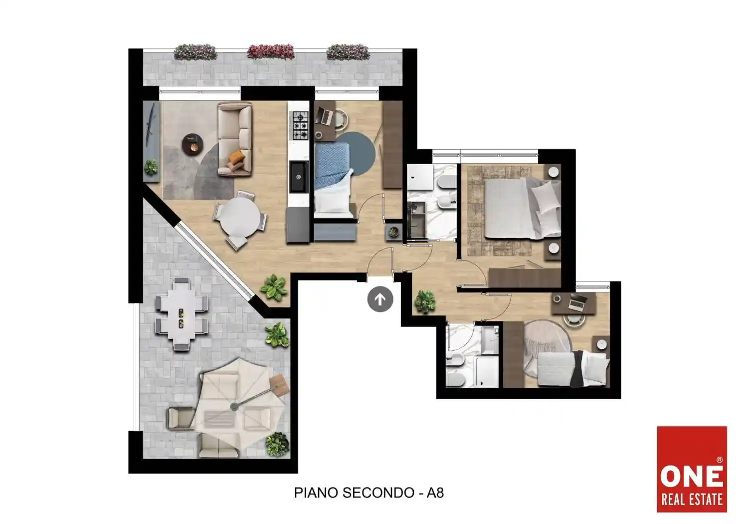 Appartamento in vendita a Monza