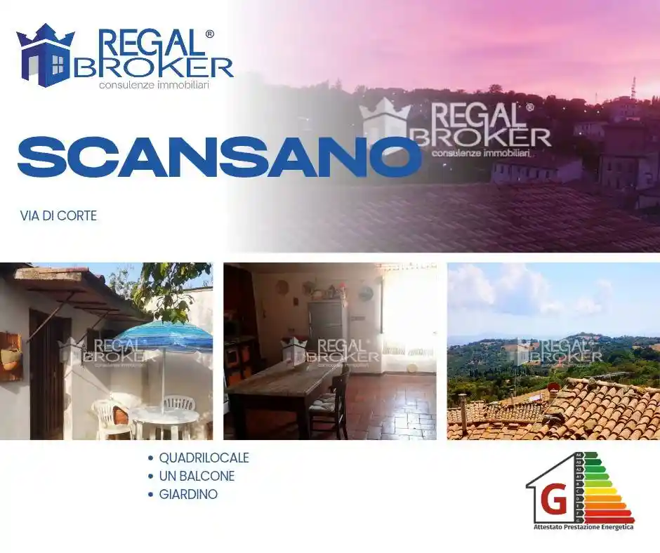 Appartamento in vendita a Scansano