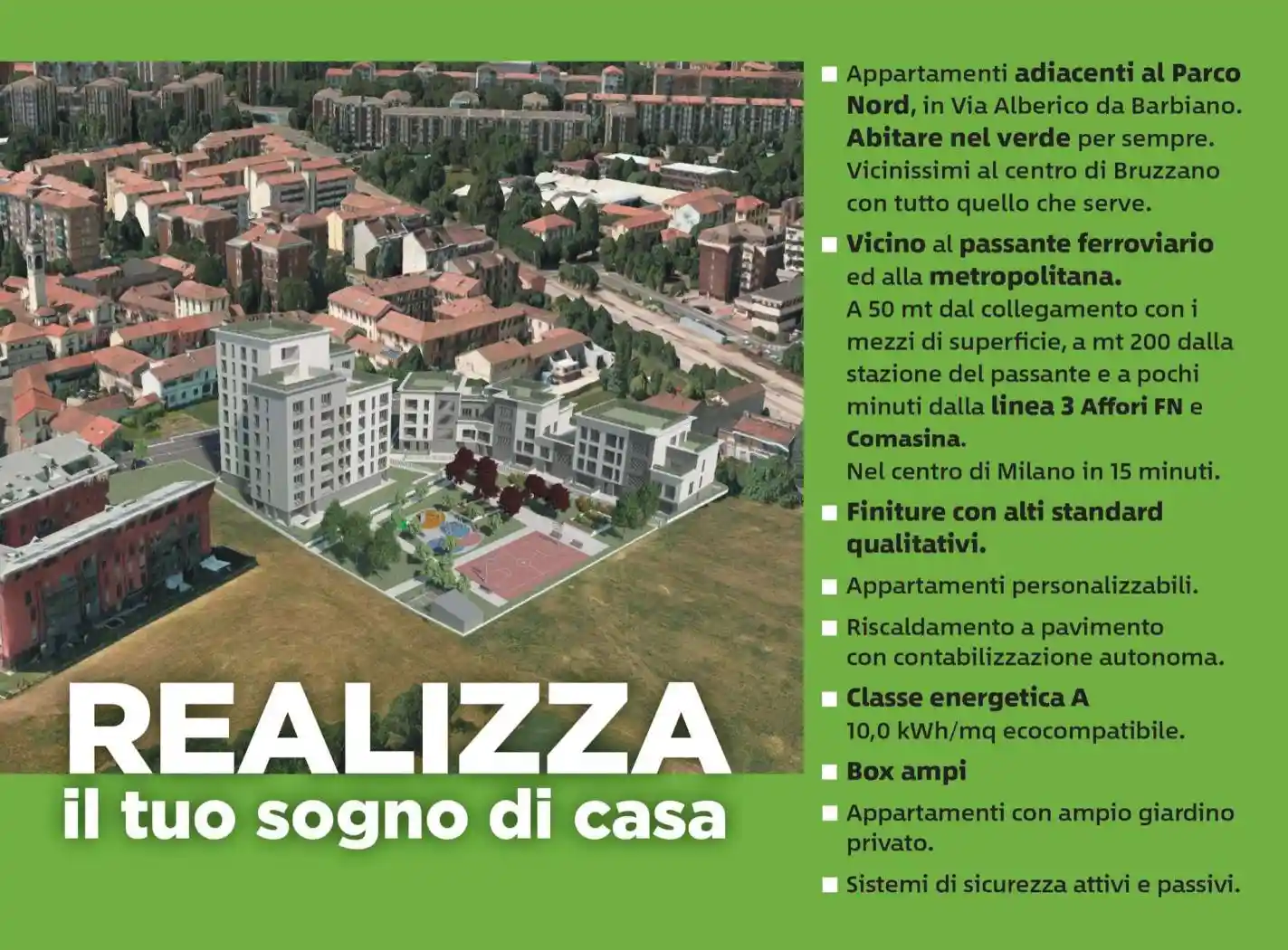 Quadrilocale via Alberico da Barbiano via Diomede da Pantaleone, Bruzzano, Milano - foto 3