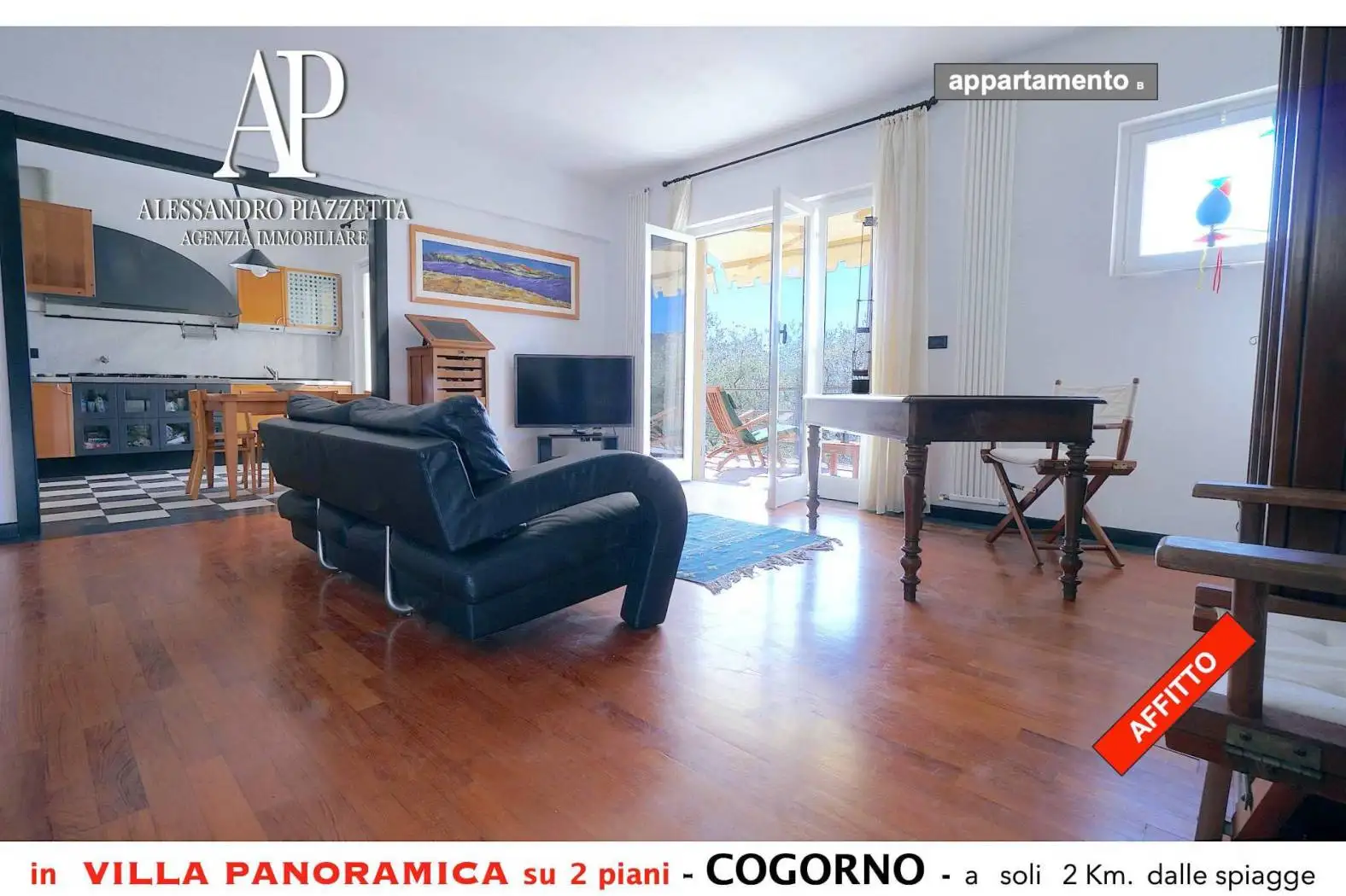 Trilocale ottimo stato, primo piano, Cogorno - foto 3