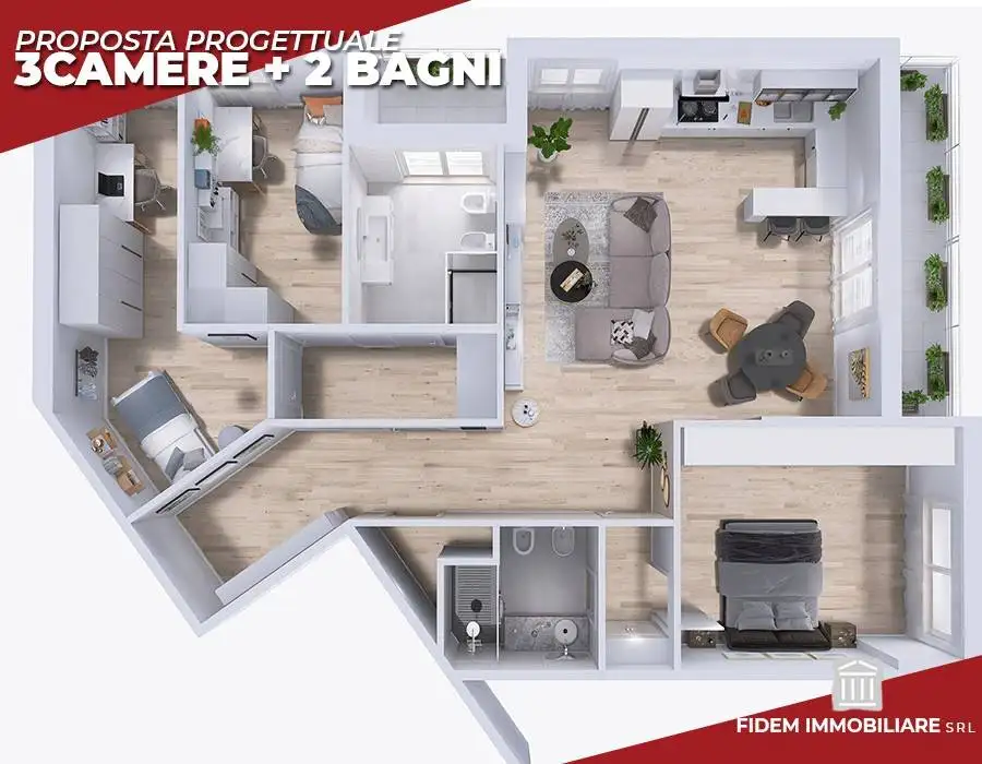 Appartamento in vendita a Roma