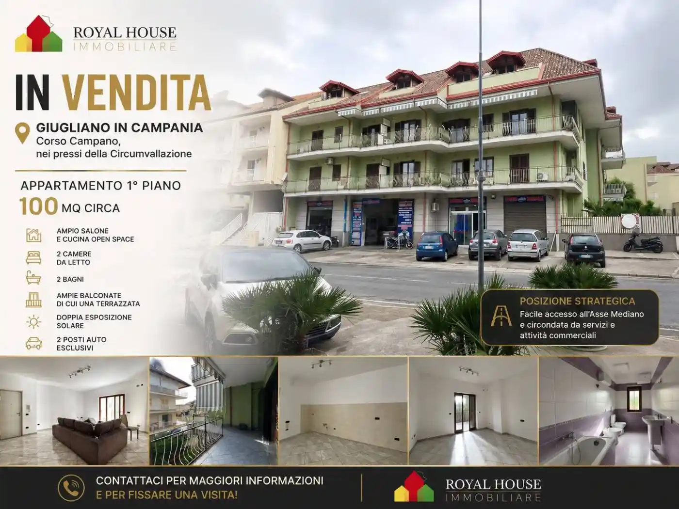 Appartamento in vendita a Giugliano in Campania