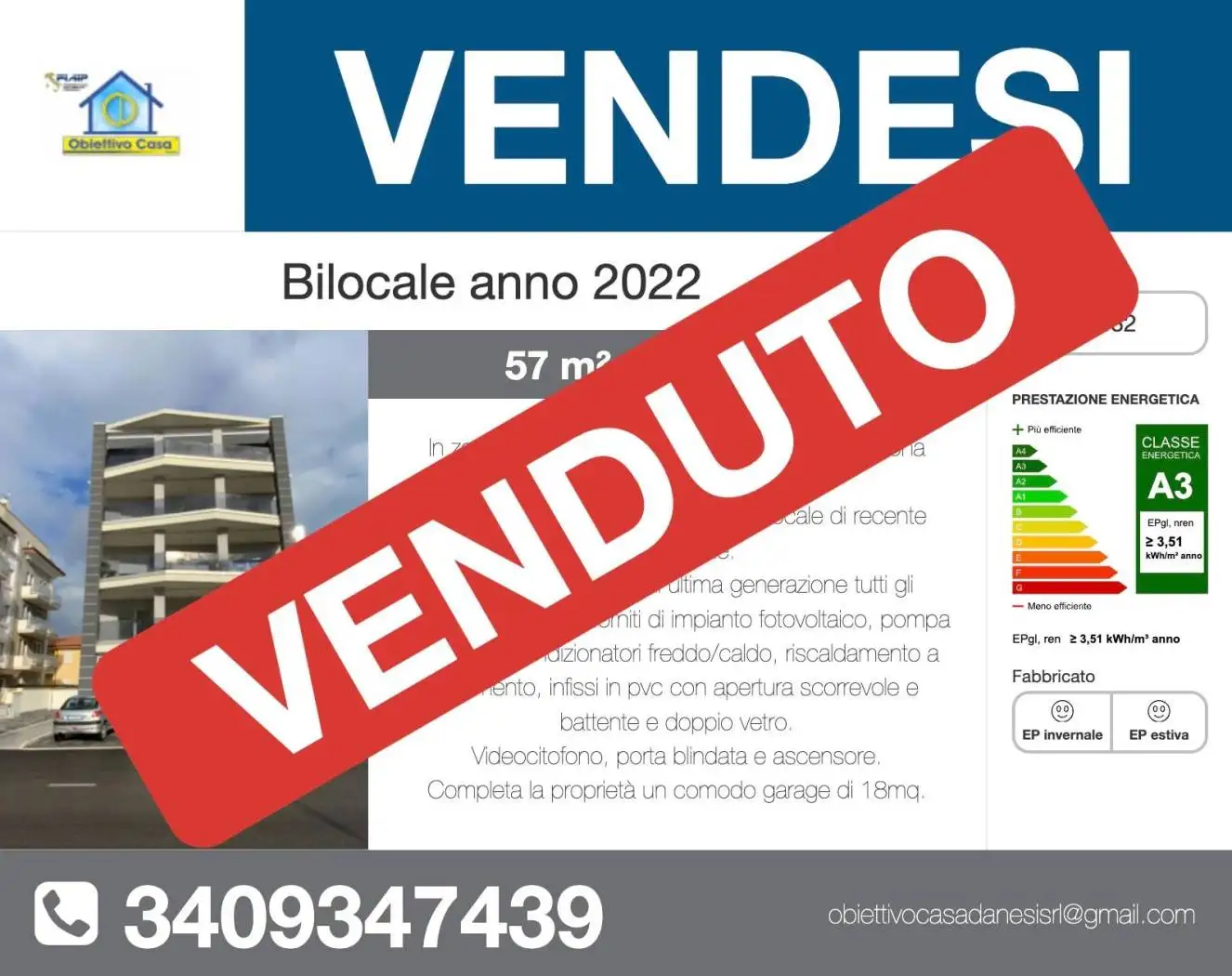 Appartamento in vendita a Alba Adriatica