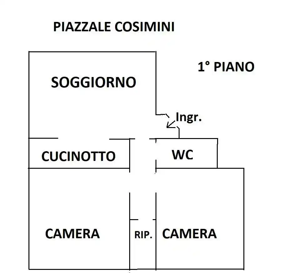 Appartamento in vendita a Grosseto